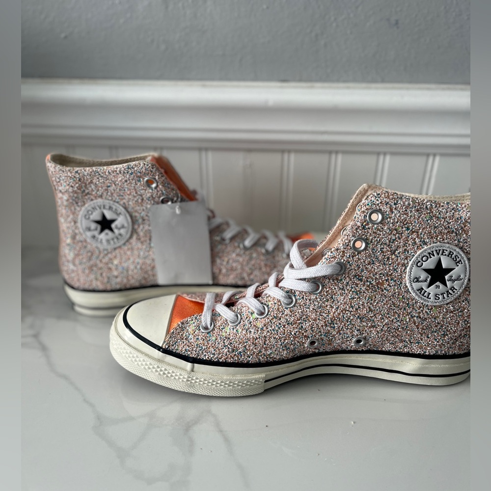 JW Anderson x Converse Glitter High-Top Sneakers - Picture 5 of 5